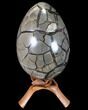 Septarian Dragon Egg Geode - Removable Section #88192-2